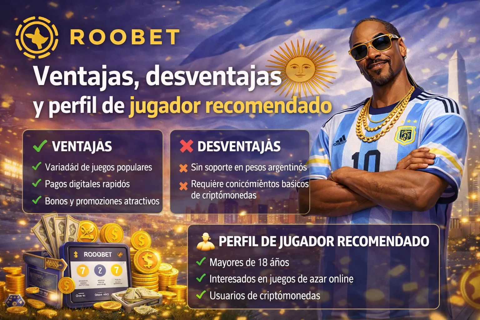 Ventajas, desventajas y perfil de jugador recomendado